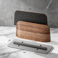Support vertical en bois pour ordinateur portable, support pour ordinateur portable pour accueillir un MacBook, un MacBook Pro et autres ordinateurs portables