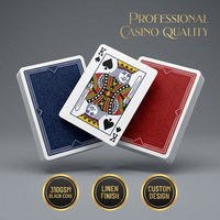 Individuelle Spielkarten, Personalisiertes Logo, Bild, Text, Bedruckte Pokerkarten, Maßgeschneiderte Größe & Design, Vollfarbdruck