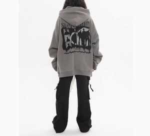 Streetlux Street Estilo retro Sudadera con capucha Hombre Moda Instagram High Street Hip Hop Sudadera con capucha - Product Image 4