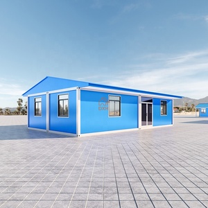 Maison conteneur préfabriquée à assembler facilement pour gymnase, appartement, <span class=keywords><strong>villa</strong></span>, dortoir, hôtel, bureau, camp - Product Image 4