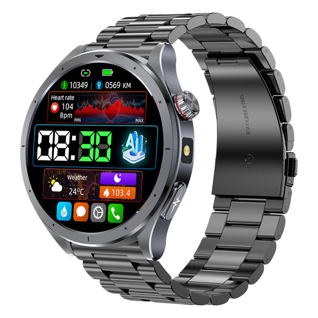 Wholesale ET472 Fashion Waterproof Men Women ECG PPG Reloj Inteligente Smart Watch for Men Women