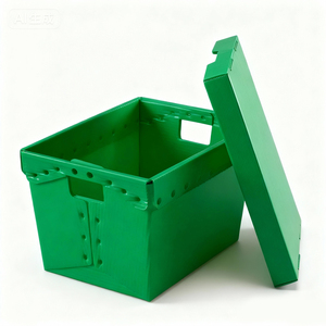 Exhibidores de Productos de Plástico Corrugado, Armario Simple de Plástico con Paneles Huecos, Construcción Personalizada, Barredora de Hojas - Product Image 2