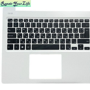 Teclado de ordenador portátil BG búlgaro WB <span class=keywords><strong>Sevilla</strong></span> para Dell G3 3579 0FFNRP 078T3W con reposamanos blanco sin retroiluminación - Product Image 3
