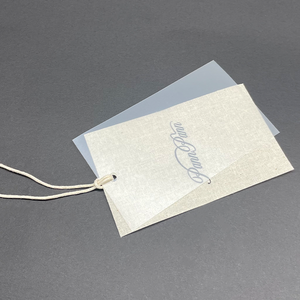 High Quality Printing Manufacturer <strong>Custom</strong> Cotton <strong>hang</strong> <strong>Tag</strong> Hard Cloth <strong>Tag</strong> Canvas Twill Fabric Swing <strong>Tag</strong> for Garment - Product Image 1