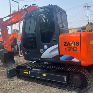 HITACHI เครื่องขุดไฮดรอลิคตีนตะขาบ ZX70มือสอง7ton ฮิตาจิแบรนด์ญี่ปุ่น - Product Image 1