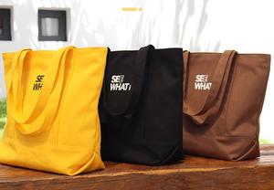 Bolsa de Compras Plegable de Algodón Calico Orgánico, Reutilizable, Reciclada, Ecológica, con Logotipo Personalizado, en Tamaño Grande, para Regalos - Product Image 3