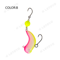 TG 30mm 37mm Mini VIB Winter Vibrations-Crankbait Ratlin Harter Kunststoff-Kunstköder für Eisbarsch-Angelausrüstung
