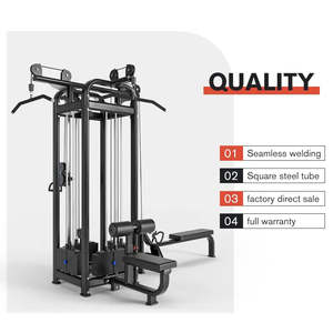 पेशेवर चार-स्टेशन मल्टी-फंक्शन ट्रेनर रैक जंगल फिटनेस जिम उपकरण 4-स्टेशन मशीन प्रीमियम गुणवत्ता ट्रेनर - Product Image 4