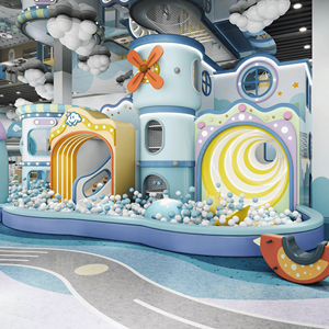 Custom Shop Fitment Interior Design For Parent-child Restaurant & Kids Playground Fixture <b>Fitting</b> Decoration - Product Image 1