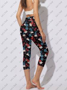 เลกกิ้งผู้หญิงรุ่นใหม่ขายดี ทรงเอวสูง เนื้อผ้านุ่มพิเศษ ระบายอากาศดี ถักทออย่างประณีต ผ้าไหมนมขัดสองชั้น ซีรีส์ก็อบลิน - Product Image 5