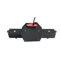 Agropax Novedad: Lámpara de Fibra de Carbono con Carcasa de PBT de 350mm para Calefacción en Granjas de Cerdos y Pollos, 175W/275W, Negra, 110V/220V