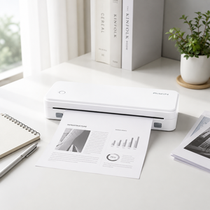 Imprimante thermique portable A4 sans fil, mini-imprimante mobile pour la maison, le bureau, les voyages et les études, fournisseur en gros - Product Image 1