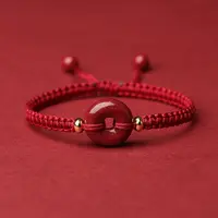 Pulseira chinesa de 2022, bracelete para mulheres feng shui com boa sorte