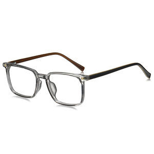 Quadratische Brille Klarer Blaulicht blocker Benutzer definiertes Logo TR Optischer Brillen rahmen für Männer und Frauen - Product Image 4