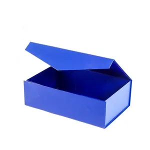 Caja de embalaje con imán para pelo/botella/frasco de vidrio, precio de fábrica, troquelado personalizado, cartón blanco elegante, almacenamiento de regalo