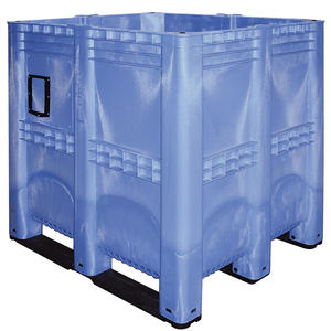 Elefantenbox/xxl-BOX MIT 3 kufen, lxbxh 1300X1150x1250mm, Blau, inhalt 1400 lossen - Product Image 1