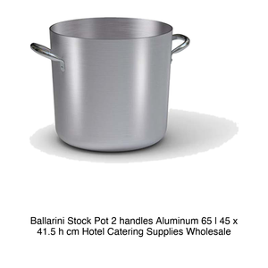 Olla de aluminio con 2 asas Ø 45 cm H 41.5 cm, 65 L Ballarini - Product Image 2
