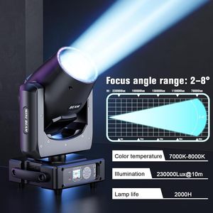 <span class=keywords><strong>Lyre</strong></span> Beam 230W Sharpy à tête mobile pour éclairage de scène, équipement d'effets DJ, contrôle DMX512, 14 roues de couleurs pour événements disco - Product Image 3