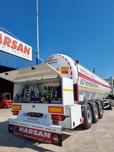 Semirremolque de GLP Harsan 45000L, 3 Ejes, Ejes Marca SAF, Carga Útil de 21.42 Toneladas, Certificado ASME, Tanque de Transporte de Gas Licuado de Petróleo - Product Image 6
