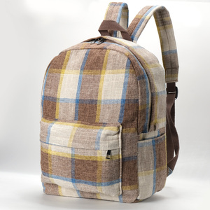 מסוגנן plaid תיק הספר קוריאני עבור בני נוער תרמיל נייד chered עבור תלמיד מותאם אישית rdחיית ספורט מזדמנים - Product Image 2