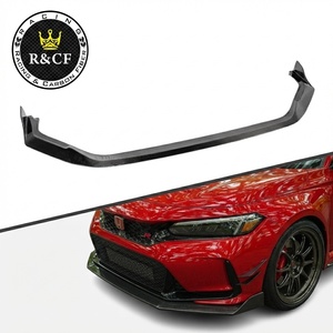Nouvelle lèvre avant en fibre de carbone style AG, séparateur de pare-chocs avant pour <span class=keywords><strong>Honda</strong></span> <span class=keywords><strong>Civic</strong></span> <span class=keywords><strong>Type</strong></span> <span class=keywords><strong>R</strong></span> FL5 <span class=keywords><strong>2023</strong></span>+ S9 - Product Image 1