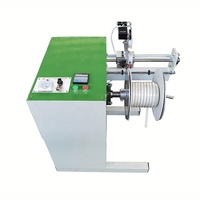 Machine de rembobinage de bobine de corde à vitesse réglable 0-150 m/min