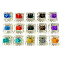 Vente en gros KAIhua Kaih MXBCP axe cinq broches linéaire échange à chaud clé axe hifi mahjong interrupteur de tonalité