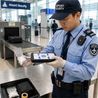 Spectromètre Raman portable LSJ-RS pour l'analyse des substances dans la sécurité des frontières douanières, la détection d'explosifs, de produits chimiques et l'analyse forensique