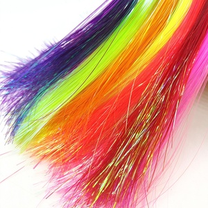 0.3mm PET Tinsel Metallic <strong>Gliss</strong> 16 Colors Fishhook Lure Sea Fishing Fly Tying Flash Flashabou Strands Mylar Flash - Product Image 4