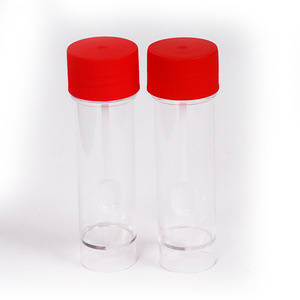Botella para Muestras de Heces Mike de 30 ml, Transparente, con Tapa de Rosca, Grado Médico, Contenedor de Laboratorio Desechable - Product Image 1