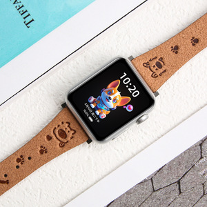 Nuevo modelo adecuado para <span class=keywords><strong>Apple</strong></span> <span class=keywords><strong>Watch</strong></span> IwatchS10 Generation 9876Ultra/<span class=keywords><strong>SE</strong></span> Cute Puppy Frosted <span class=keywords><strong>Watch</strong></span> Strap - Product Image 4