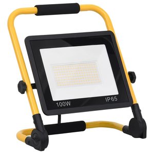 Projecteur LED extérieur 100W 220V AC, grand éclairage, étanche, pour la sécurité, les situations d'urgence, les entrepôts industriels, le travail, WD-902, projecteur extérieur - Product Image 5