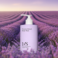Gel Douche Éclaircissant et Hydratant Rénovateur Cutané Enrichi aux Enzymes OEM/ODM 500ml pour Tous Types de Peau