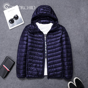 Impermeable rompevientos plegable al aire libre de invierno pluma de chaqueta acolchada - Product Image 6