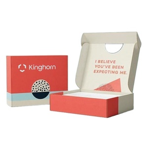 Caja de papel corrugado para embalaje de ropa personalizada para pequeñas empresas, caja de regalo de envío de cartón, cajas de embalaje de ropa con logotipo - Product Image 6