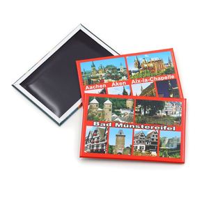 Good Quality Customized City Koln Souvenir Landmark Tinplate <b>Fridge</b> Magnet - Product Image 6