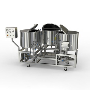 Equipo de Microcervecería Carry 300L 3HL <span class=keywords><strong>Serie</strong></span> STAR, Caldera de Maceración/Decantación, Tanque de Agua Caliente Whirlpool, Sistema Completo de Elaboración de Cerveza - Product Image 3