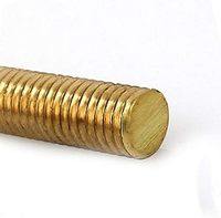 Wholesale Thread Rod Grade 4.8 M8 M10 M20 Bar Brass Full Thread Stud Screw DIN975 Thread Rod