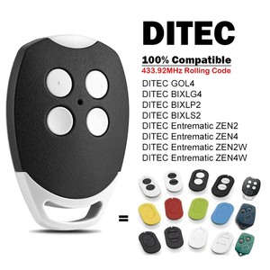 DITEC GOL4 Entrematic ZEN2 ZEN4 Mando a distancia para ZEN2W ZEN4W BIXLG4 BIXLS2 <span class=keywords><strong>BIXLP2</strong></span> 433MHz Abridor de puerta de garaje - Product Image 3
