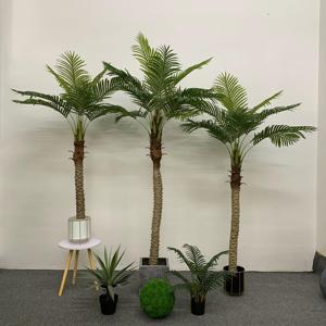 Simulation Aiguille Anémone Plante En Pot Palmier Bionique Éventail Anémone <span class=keywords><strong>Arbre</strong></span> Aménagement Paysager Décoration Faux <span class=keywords><strong>Arbre</strong></span> - Product Image 1