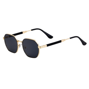 QSKY di buona qualità Street Shoot telaio in metallo UV400 tonalità di protezione poligonali rotonde uomini donne all'aperto piccoli occhiali <span class=keywords><strong>da</strong></span> sole quadrati - Product Image 5
