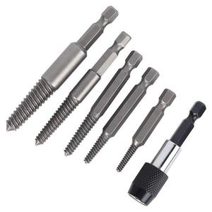 5 pezzi di viti rotte/set di strumenti per estrattore di due rami estrattore di viti a denti lisci - Product Image 5