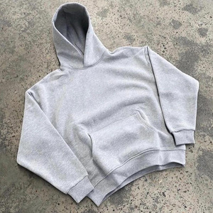 Felpe con Cappuccio Bianche Oversize Personalizzate da Uomo, in Cotone, Stile Streetwear, Alta Qualità, 100% Cotone French Terry Pesante - Product Image 1