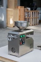 Presse à huile miniature en acier inoxydable pour huiles froides et chaudes : noix de coco, olive, arachide, graines de tournesol, chia, sésame, noix, lin