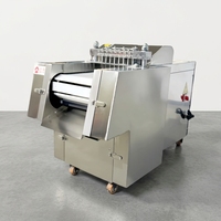 Machine à découper la viande de poulet surgelée BITA, moteur 380V, semi-automatique, haute rigidité, 700-7500KG/H, pour restaurants commerciaux