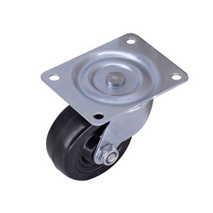 Rodízios 40mm Rodízios tampa de borracha e rodas cama rodízios omnidirecionais - Product Image 3