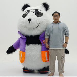 <span class=keywords><strong>Costume</strong></span> Gonfiabile da Mascotte <span class=keywords><strong>Panda</strong></span> con Abito Personalizzato, <span class=keywords><strong>Costume</strong></span> per Feste in Maschera e Carnevale - Product Image 1