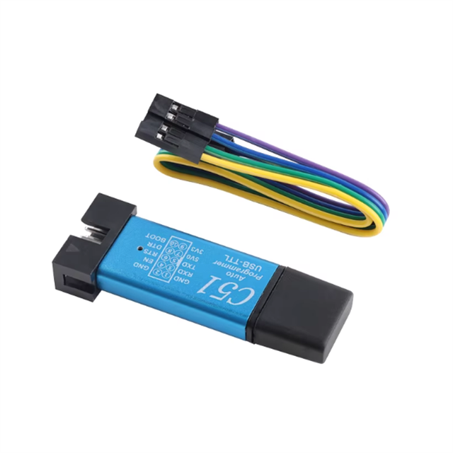 XLW STC Microcontroller Automatic Download Cable 51 Serial Port Downloader No Manual Cold Start Automatic STC Programmer