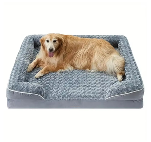 Letto Speciale per Golden Retriever, Rimovibile e Lavabile, Divano Letto Grigio per Dormire, Adatto per <span class=keywords><strong>Cani</strong></span> di Taglia Grande - Product Image 1