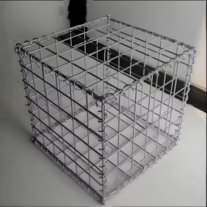 Rongbang Fournisseurs Prix Boîte de <span class=keywords><strong>Gabion</strong></span> Soudée Galvanisée 1x1x0.3m 1x0.5x0.5m Cages en Pierre Panier de <span class=keywords><strong>Gabion</strong></span> à Vendre - Product Image 4
